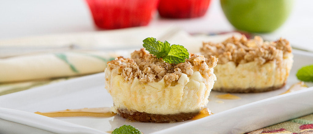 Clean Eating Apple Cheese Cake – Fitbakes®