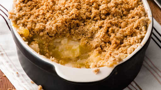 Vegan Apple Crumble – Fitbakes®