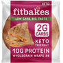 Pack of fitbakes wholegrain wraps with a red label on a white background