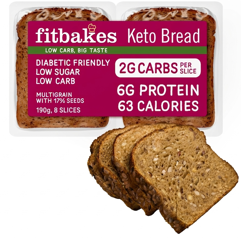 THE BREAD WITH 2g OF CARBS AND 7g OF PROTEIN