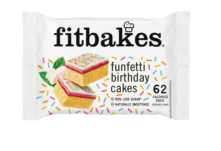 Fitbakes Funfetti Birthday Cake