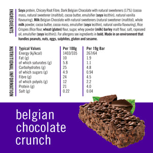 BELGIAN CHOCOLATE CRUNCH (mini bar)